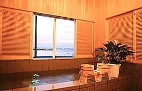 天然温泉は掛け流し