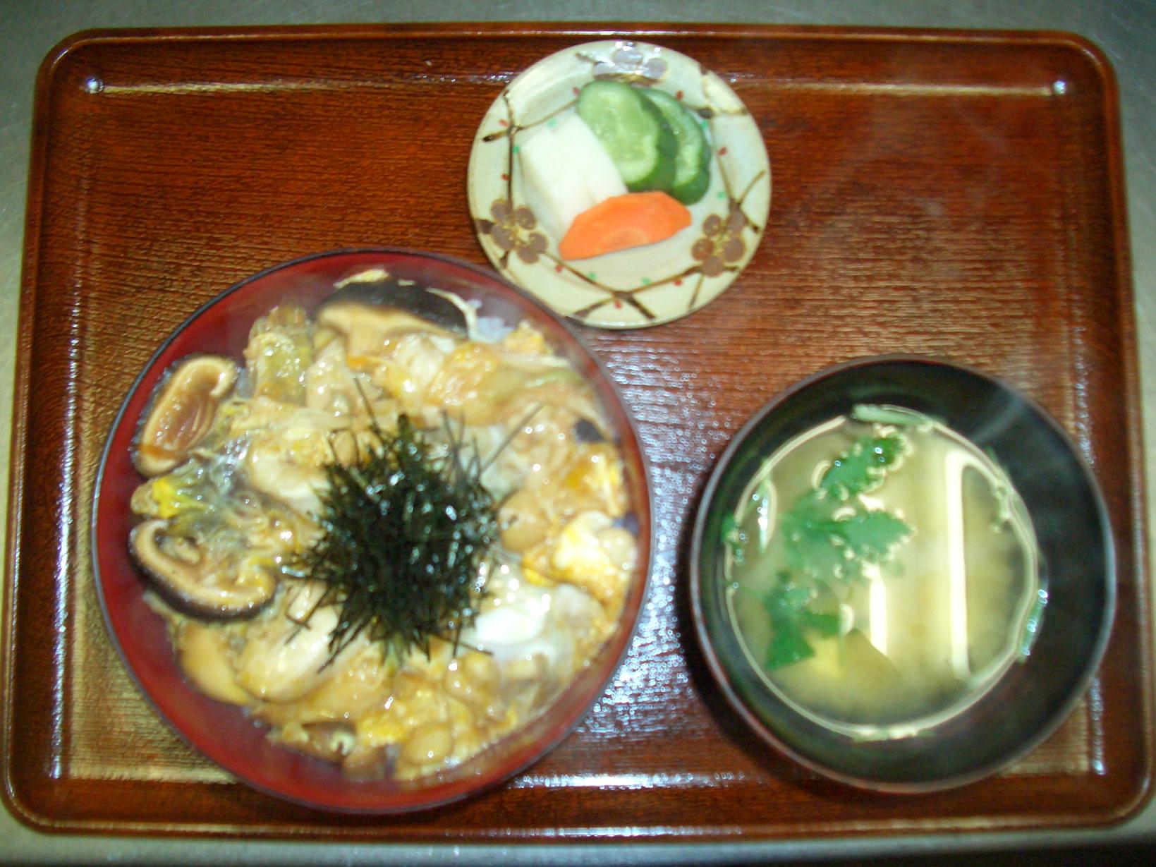 地鶏親子丼