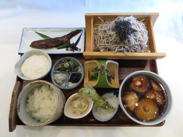 田舎そば定食